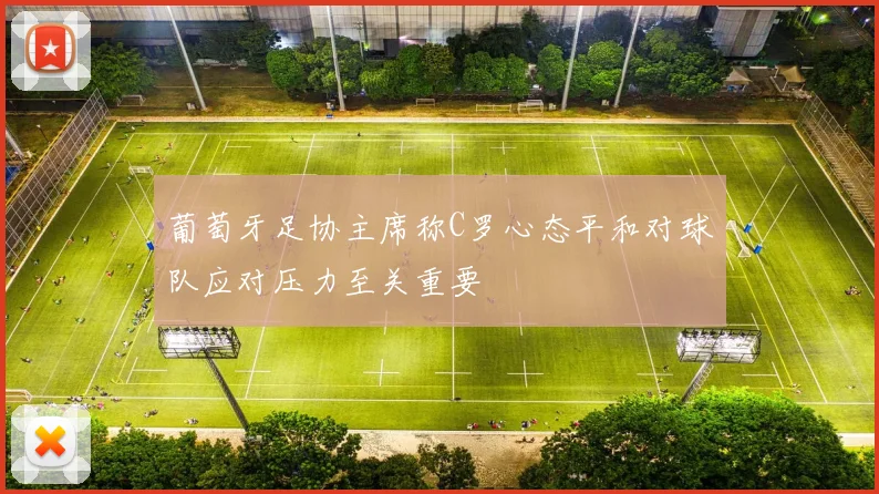 葡萄牙足协主席称C罗心态平和对球队应对压力至关重要